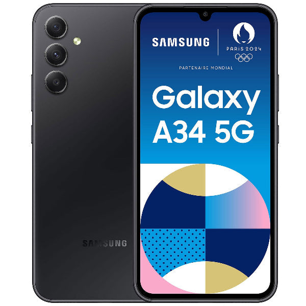 Samsung Galaxy A34 5G 128GB Dual (Simlockvrij) / SV Zwart