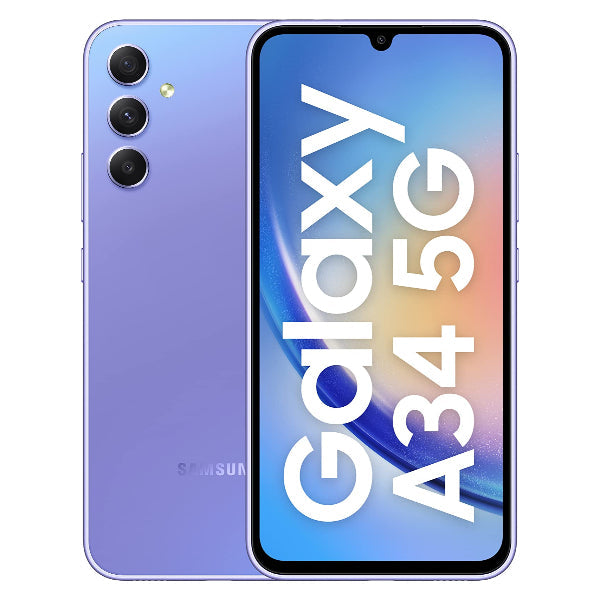 Samsung Galaxy A34 5G 128GB Dual (Simlockvrij) / SV Paars