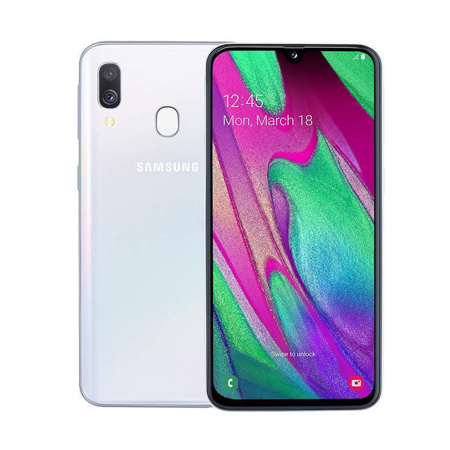 Samsung Galaxy A40 64GB Dual (Simlockvrij) - GB Wit