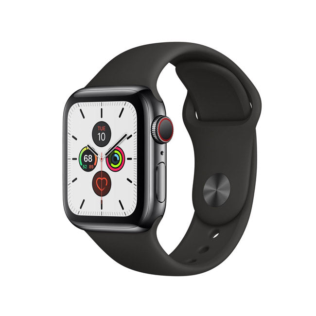 Apple Watch Series 5 44mm GPS + Cellular Stainless Steel (Simlockvrij) - Refurb Phone